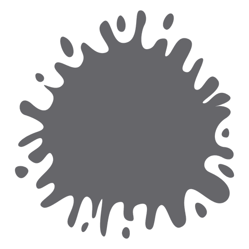 Splash Transparent Png (gray)