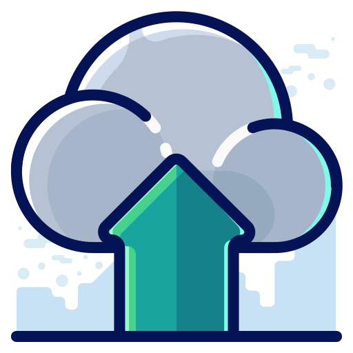 Upload Cloud Transfer Storage Data Icon Free Transparent Png Icon Download (silver, navy, black, lavender, teal)