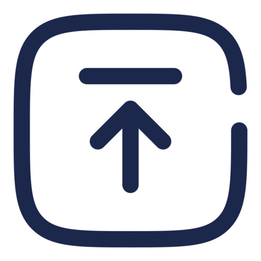 Upload Square Free Transparent Png Icon Download (navy, black)