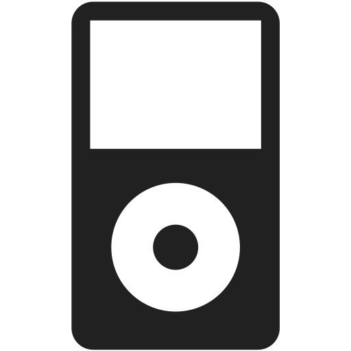 Ipod Rd Music Player Apple Icon Free Transparent Png Icon Download (black)