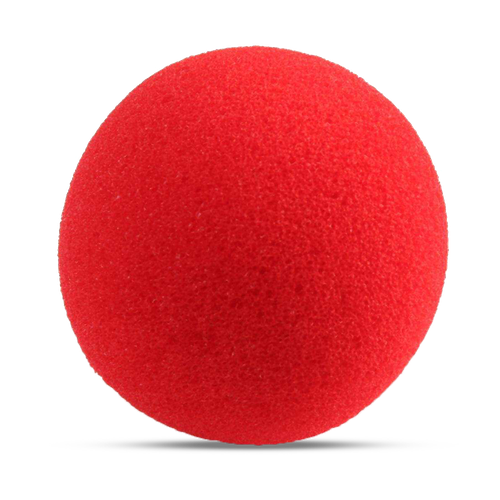 Sponge Ball Transparent Png (maroon, black, red)