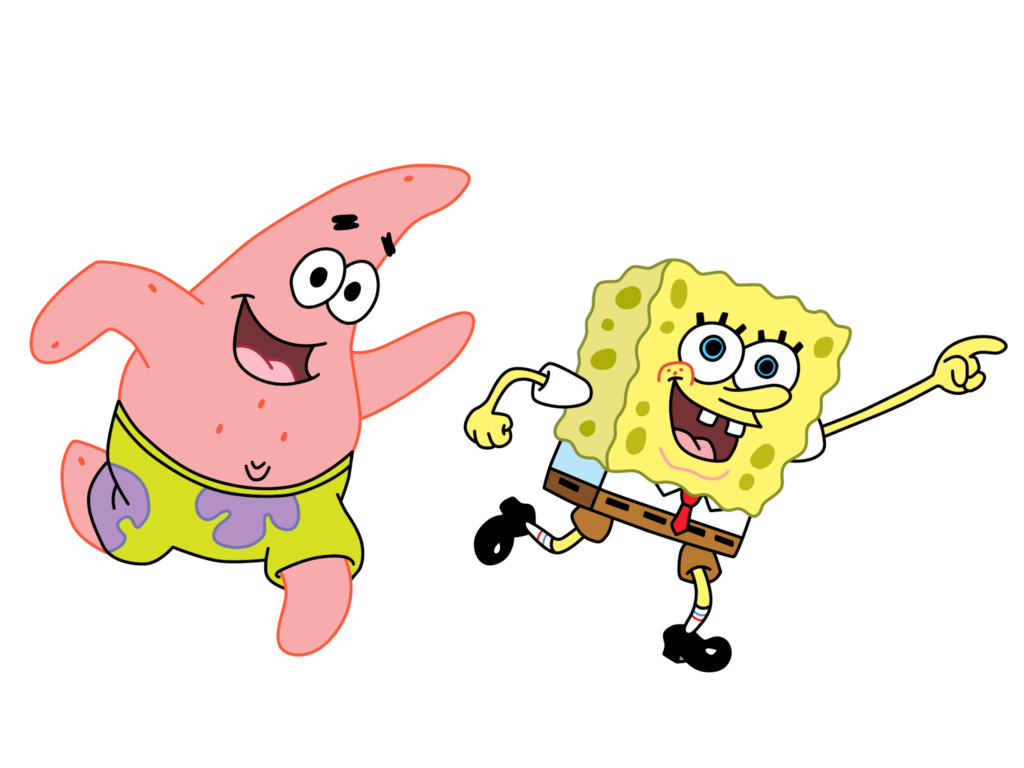 Spongebob Png Photos (pink, white, gold, black)