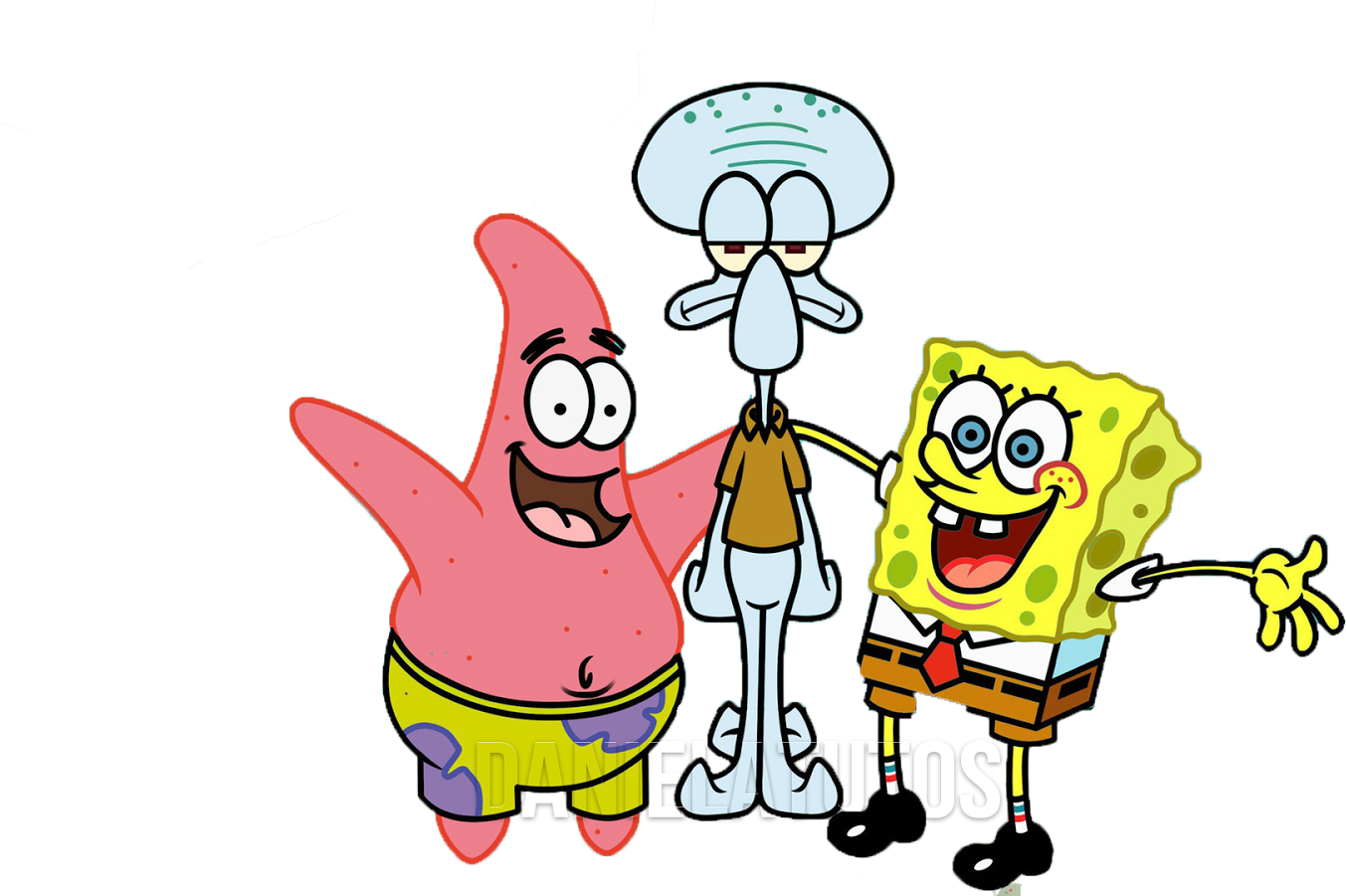 Spongebob Squarepants Nickelodeon Png Pic (white, yellow, black, lavender, salmon)