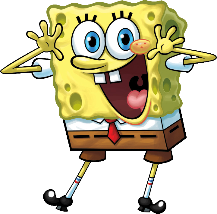 Spongebob Squarepants Nickelodeon Png (olive, maroon, white, black, pink)