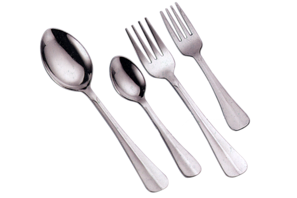 Spoon And Fork (white, indigo, gray, silver)