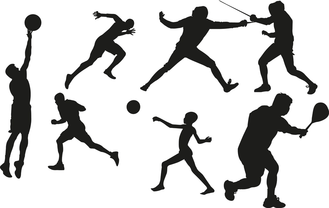 Sports Free Png Image (black, white)