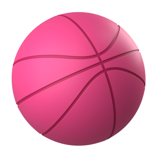 Sports Logo Social Media Website Basketball Ball Dribbble Icon Free Transparent Png Icon Download (salmon, black)