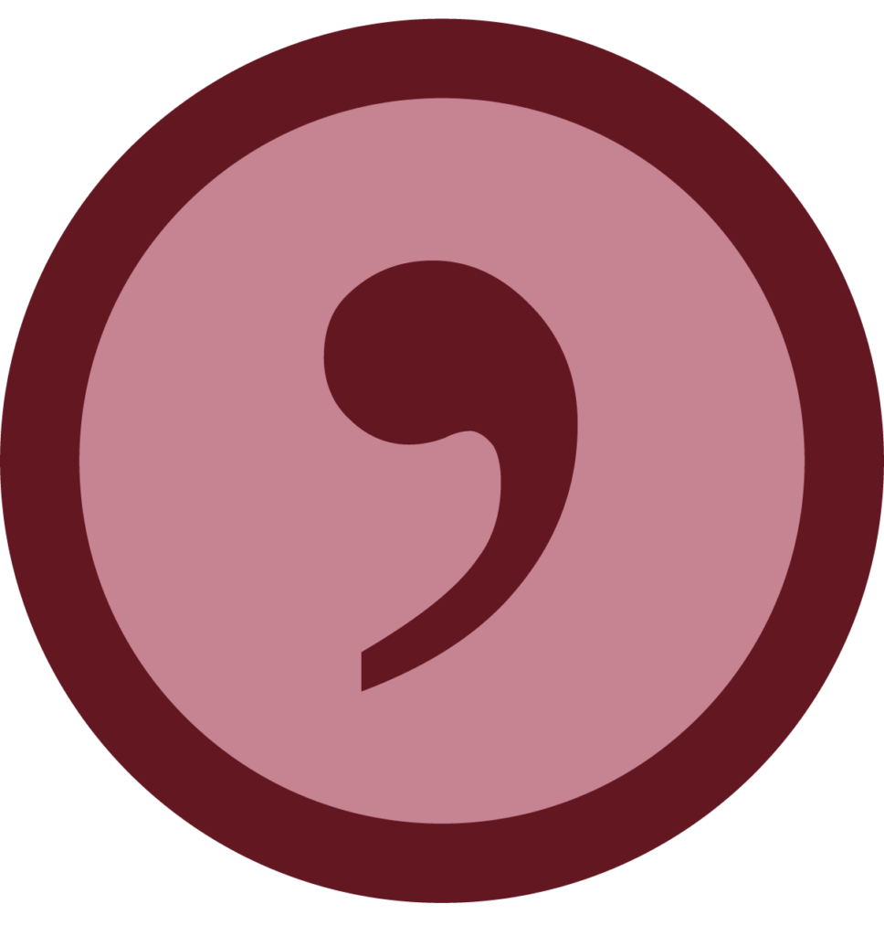 Apostrophe Png Photo (salmon, maroon, black)