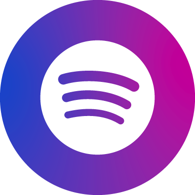 Spotify Logo Png Free Download (purple, indigo, blue, white)