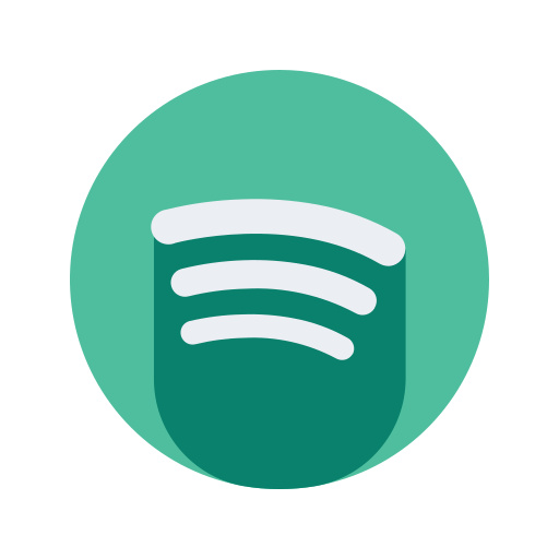 Spotify Logo Icon Free Transparent Png Icon Download (teal, gray, lavender, black)