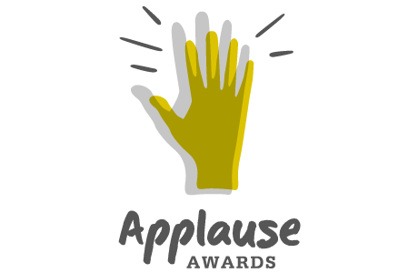 Applause Png Picture (white, black, lavender, gray, olive)