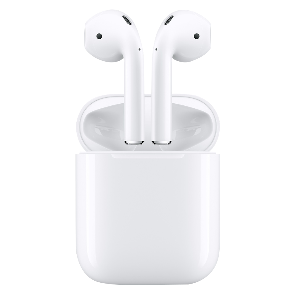 Apple Airpods Png Clipart (white, lavender)