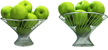 Apple Basket Png Transparent Image (black, olive)