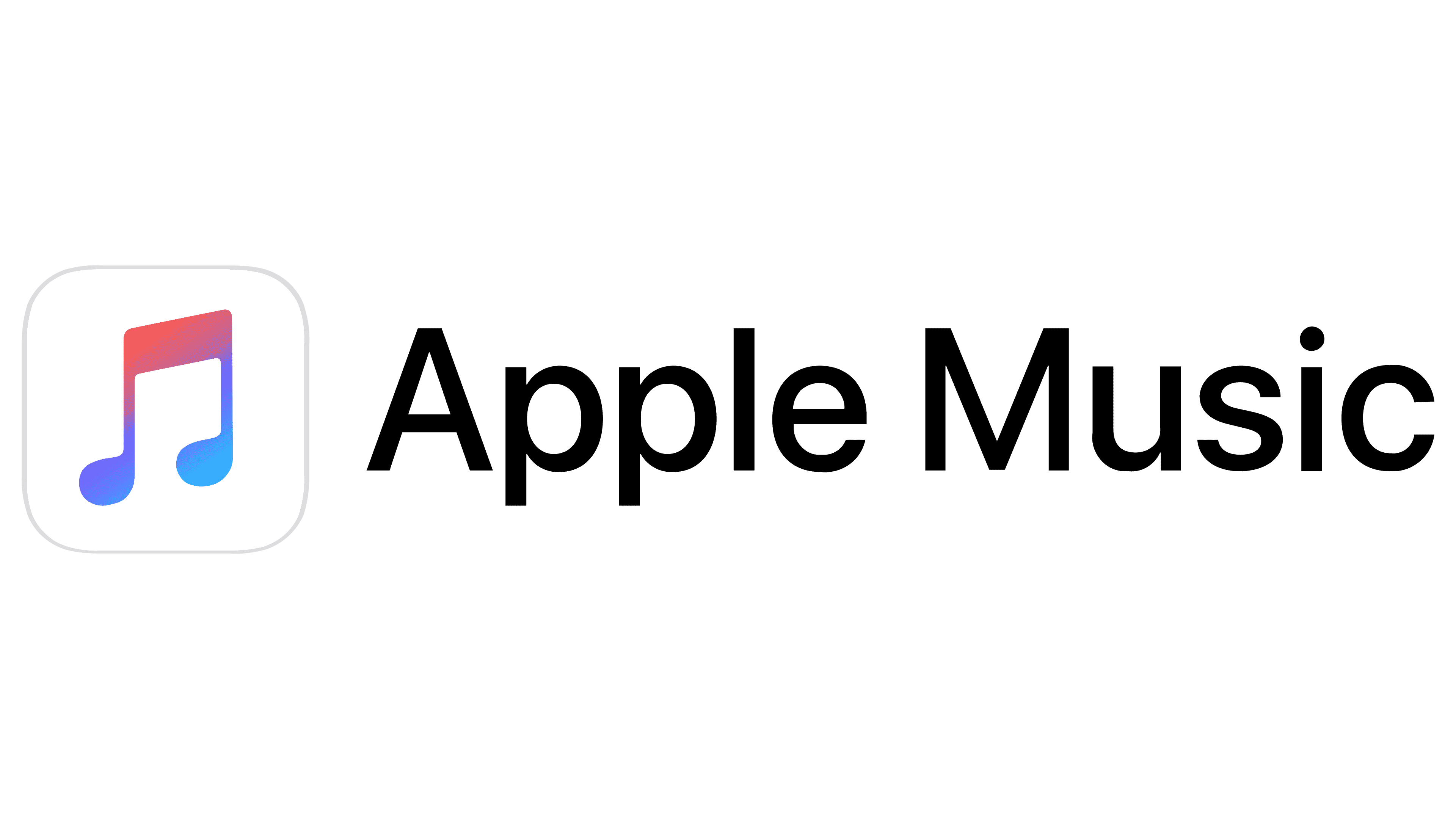 Apple Music Transparent Png (white, black, gray)