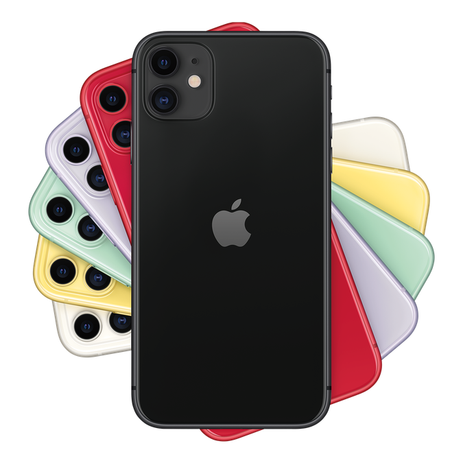 Apple Iphone 11 Png File (black)