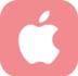 Apple Ios Icon Free Png Icon Download (salmon, black, white)