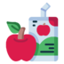 Apple Juice Drink Fruit Icon Free Transparent Png Icon Download (silver, red, black, gray, lavender)