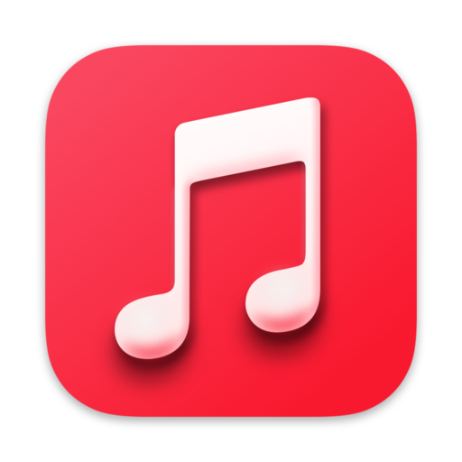 Apple Music Macos Bigsur Icon Free Png Icon Download (red, chocolate, black)