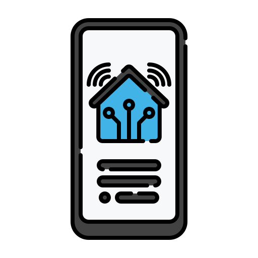 Application App Interface Smart Home App Icon Free Nobackground Png Icon Download (greenish blue, indigo, white, black, lavender)