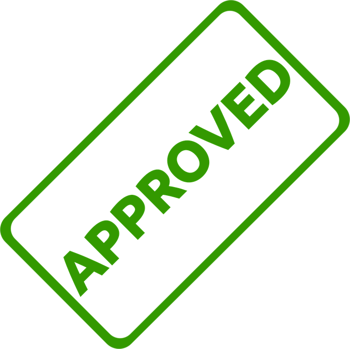 Approved Png Free Image (black, green)