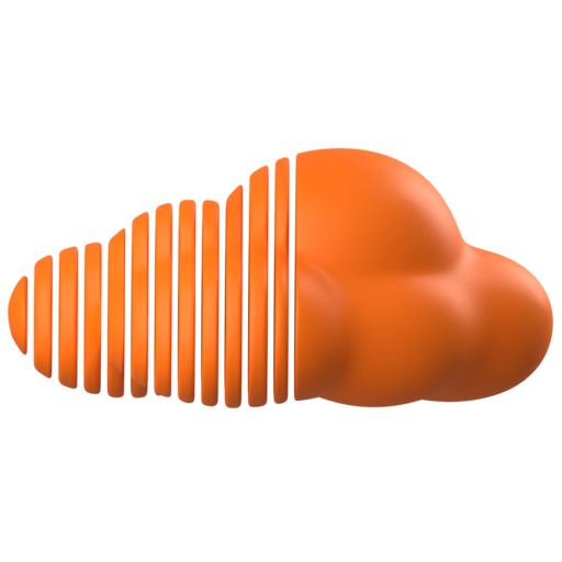 Apps Media Stream Streaming Soundcloud Logo Multimedia Music Audio Icon Free Png Icon Download (orange, chocolate, black, salmon)