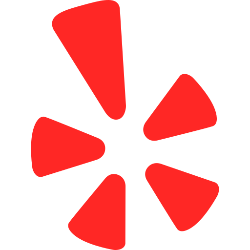 Apps Social Media Yelp Logo Icon Free Transparent Png Icon Download (red, black)