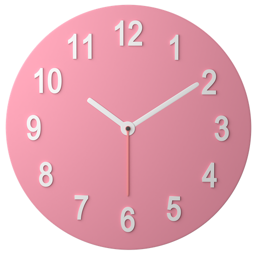 Apps Tools Clock Time Timer Date Hour Icon Free Transparent Png Icon Download (salmon, black, plum)