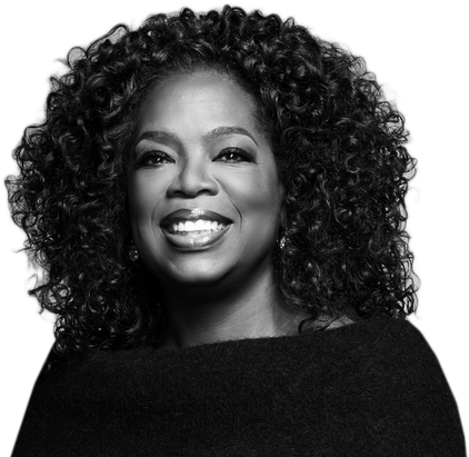 Oprah Winfrey Png (black)