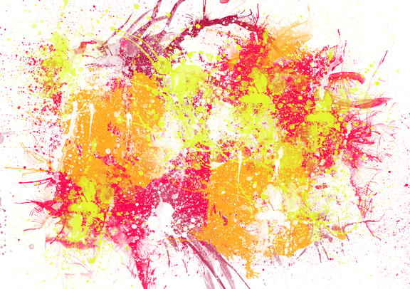 Spray Png File (white, yellow, black, orange)