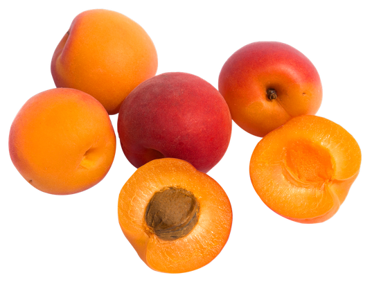 Apricot Fruit Png Image (orange, black)