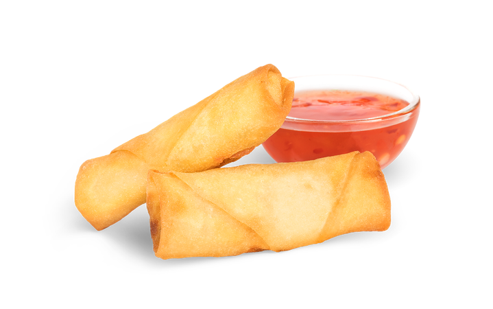 Spring Rolls Transparent Background (pink, white, salmon, black)