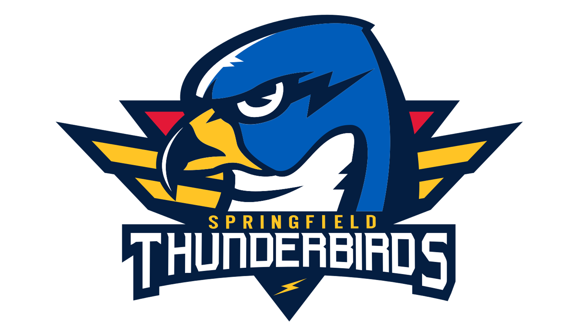 Springfield Thunderbirds Png (white, teal, navy, black)