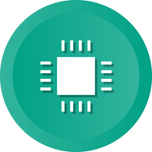 Cpu Microchip Sys Computer Electronic Processor Free Nobackground Png Icon Download (teal, black, white)