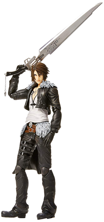 Squall Leonhart Download Png Image (indigo, black)