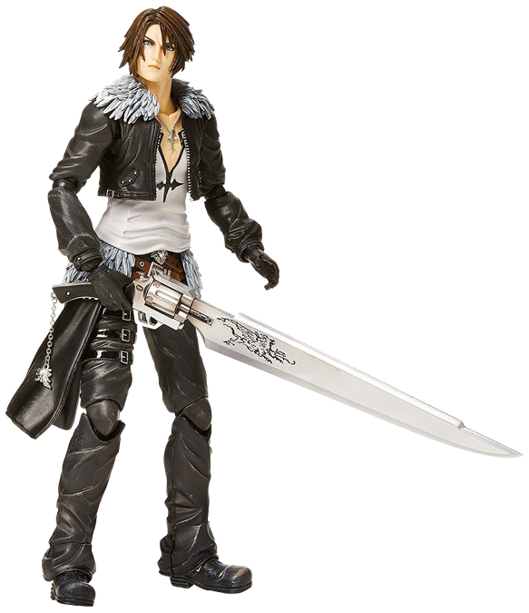 Squall Leonhart Png Background Image (beige, black)