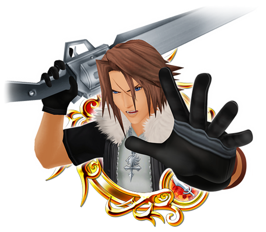 Squall Leonhart Png Photo (white, chocolate, gray, black)