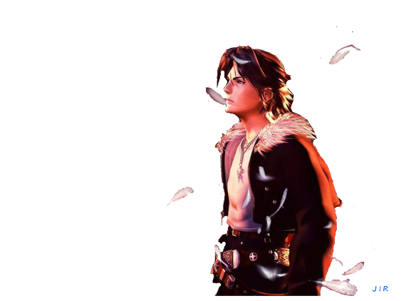 Squall Leonhart Png Picture (black)