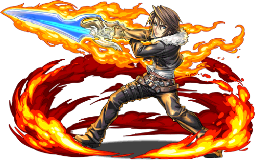 Squall Leonhart Png Transparent Hd Photo (maroon, black)