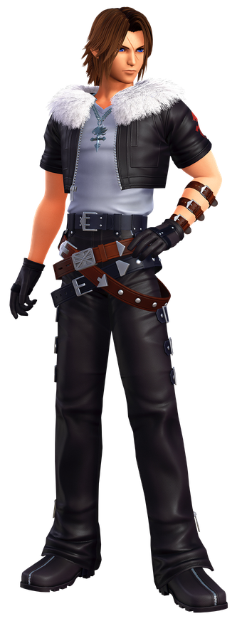 Squall Leonhart Transparent Images Png (black)