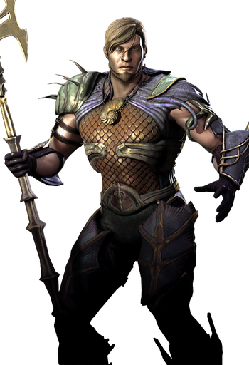 Aquaman Transparent Png (black)