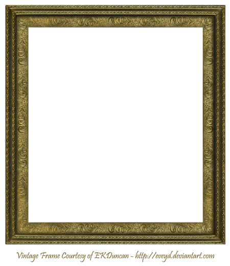 Square Frame Png Transparent Image (black)