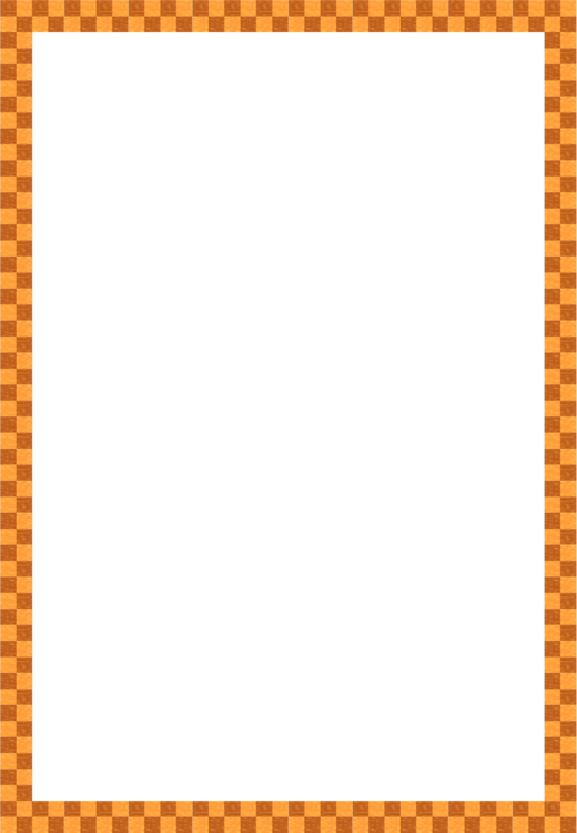 Square Orange Frame Png Picture (chocolate, black, orange)