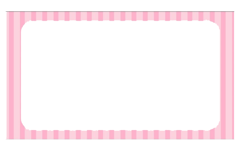 Square Pink Frame Transparent Background (white, pink, beige)