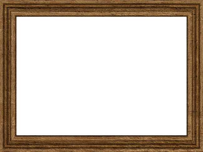 Square Wooden Frame Png Clipart (beige, white, silver)