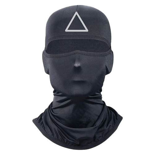 Squid Game Black Mask Png Photos (white, indigo, black)