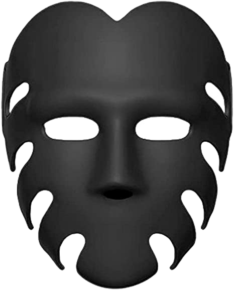 Squid Game Black Mask Png Transparent (white, black)