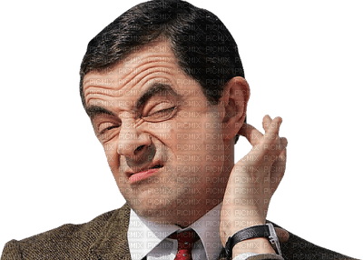 Mr Bean Png Picture (gray, lavender, black)