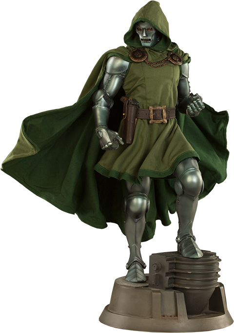 Dr Doom Background Png (gray)