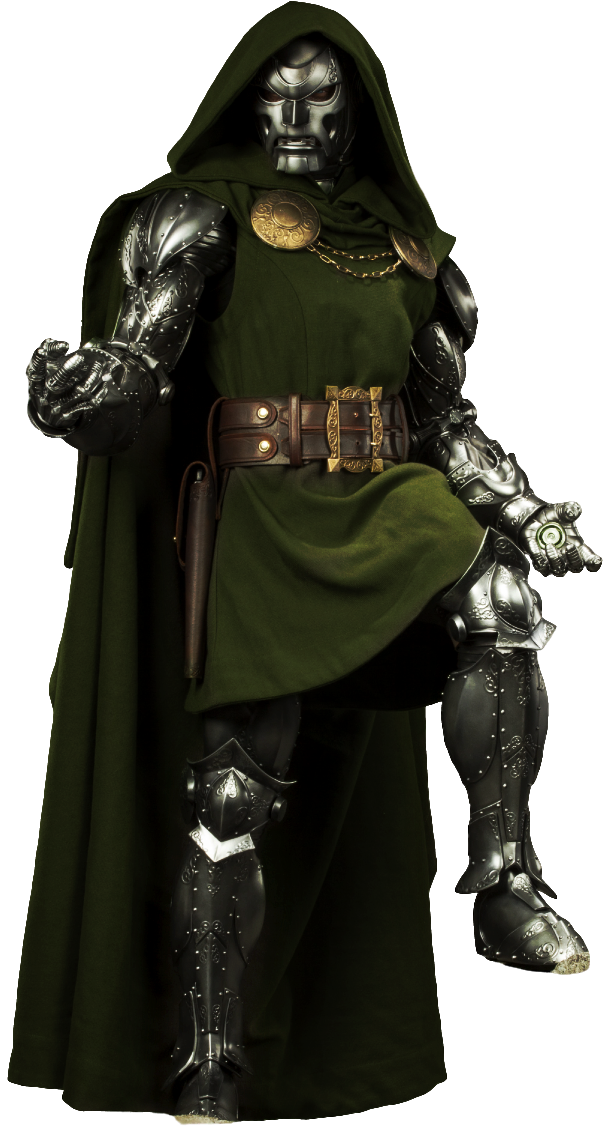 Dr Doom No Background (black)