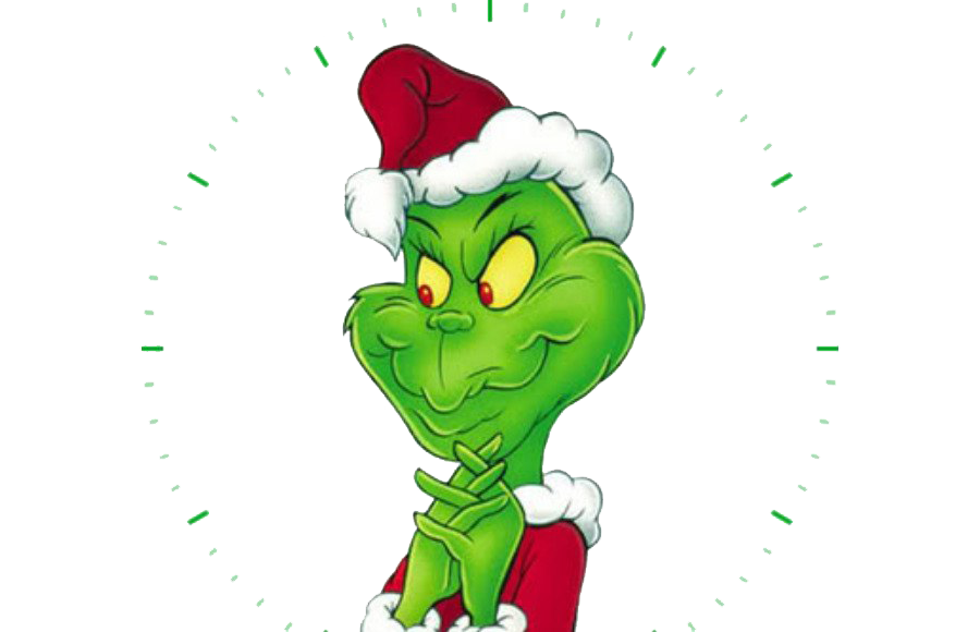 Mr. Grinch Png Free Download (white)